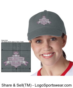 Ladies Embroidered Be Your Own Man Cap Design Zoom